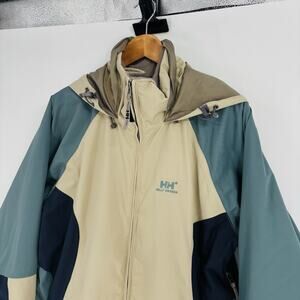 Helly Hansen Jacket Coat Men’s Medium Multicolor Parka Ski Snowboard Winter